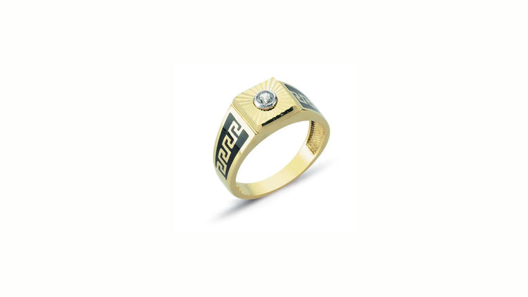 Gold Men Ring