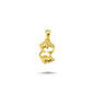 14K Gold Pisces Horoscope Charm Necklace