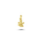 14K Gold Frog Animal Charm Necklace