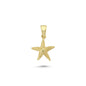 14K Gold Starfish Animal Charm Necklace