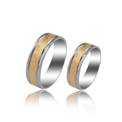 14K Gold Fantasy Wedding Band Ring