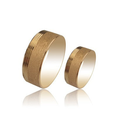 14K Gold Fantasy Wedding Band Ring