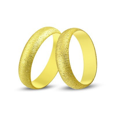 14K Gold Fantasy Wedding Band Ring