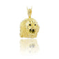 14K Gold Lion Necklace