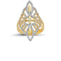 14K Solid Gold Art Design Fashion Ladies Ring