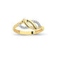 14K Solid Gold Art Design Fashion Ladies Ring