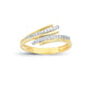 14K Solid Gold Art Design Fashion Ladies Ring