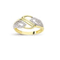 14K Solid Gold Art Design Fashion Ladies Ring