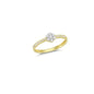 14K Solid Gold Art Design Fashion Ladies Ring