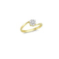 14K Solid Gold Art Design Fashion Ladies Ring