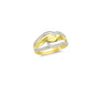 14K Solid Gold Art Design Fashion Ladies Ring