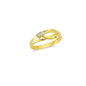 14K Solid Gold Art Design Fashion Ladies Ring