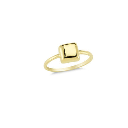 14K Solid Gold Art Design Fashion Ladies Ring