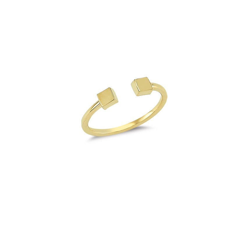 14K Solid Gold Art Design Fashion Ladies Ring