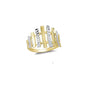 14K Solid Gold Art Design Fashion Ladies Ring