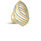 14K Solid Gold Art Design Fashion Ladies Ring