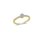 14K Solid Gold Art Design Fashion Ladies Ring