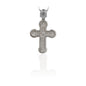 14K Solid Gold Cross Crucifix Charm Necklace