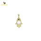 14K Solid Gold Design Charm Pendant