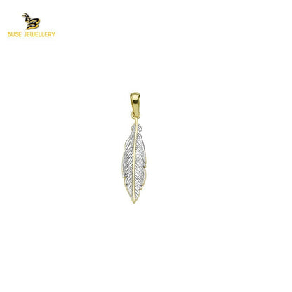 14K Solid Gold Design Charm Pendant