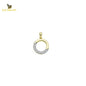 14K Solid Gold Design Charm Pendant