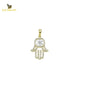 14K Solid Gold Design Charm Pendant