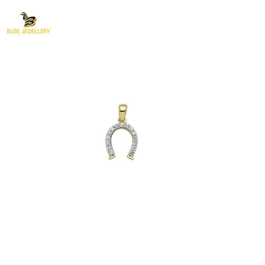 14K Solid Gold Design Charm Pendant