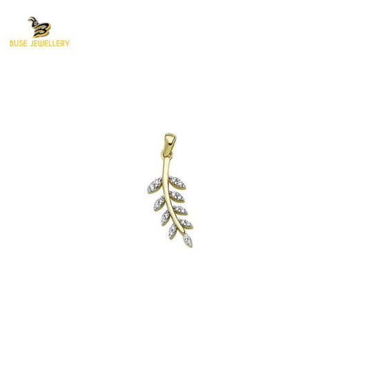 14K Solid Gold Design Charm Pendant