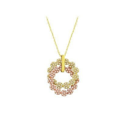 14K Solid Gold Design Necklace