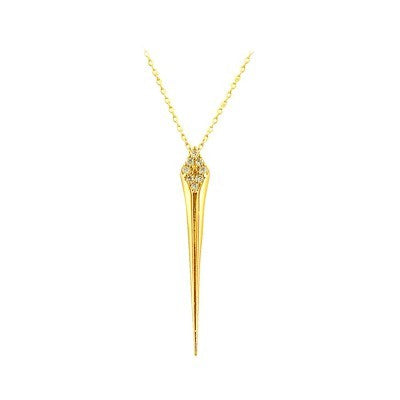 14K Solid Gold Design Necklace