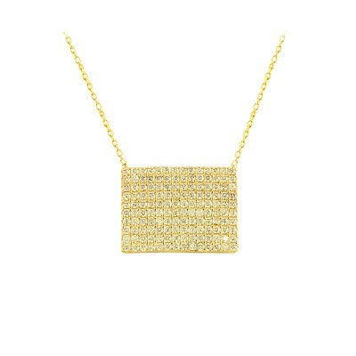 14K Solid Gold Design Necklace