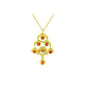 14K Solid Gold Design Necklace