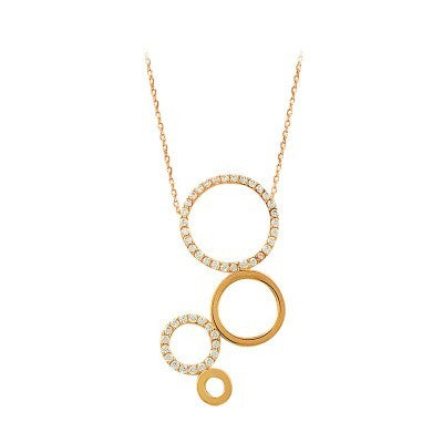 14K Solid Gold Design Necklace