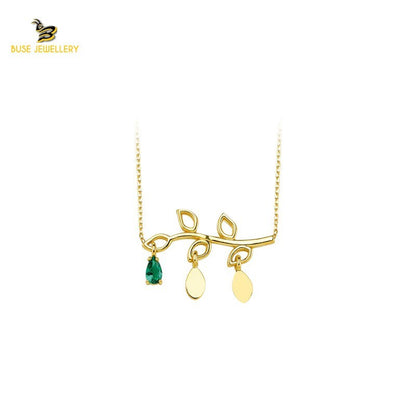 14K Solid Gold Design Necklace