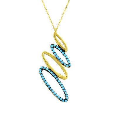 14K Solid Gold Design Necklace