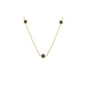 14K Solid Gold Evil Eye Necklace