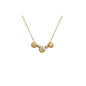 14K Solid Gold Gemstone Necklace