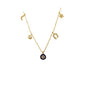 14K Solid Gold Good Luck Necklace