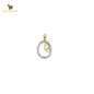 14K Solid Gold Heart Charm Pendant