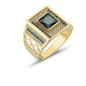 14K Solid Gold Men Ring