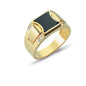 14K Solid Gold Men Ring