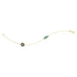 14K Solid Yellow Gold Turkish Evil Eye Bracelet