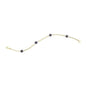 14K Solid Yellow Gold Turkish Evil Eye Bracelet