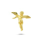 14K Gold Angel Charm Necklace