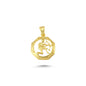 14K Gold Sagittarius Zodiac Charm Necklace