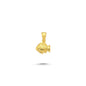 14K Gold Frog Animal Charm Necklace