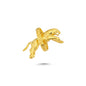 14K Gold Tiger Animal Charm Necklace