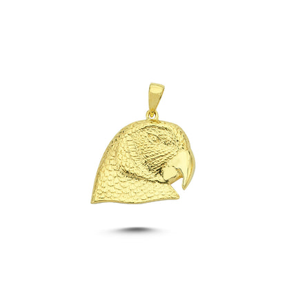 14K Gold Owl Animal Charm Necklace