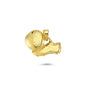 14K Gold Soccer Ball and Shoe Charm Necklace