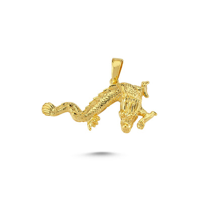 14K Gold Camel Animal Charm Necklace